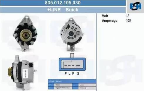 PSH 835.012.105.030 - Laturi inparts.fi