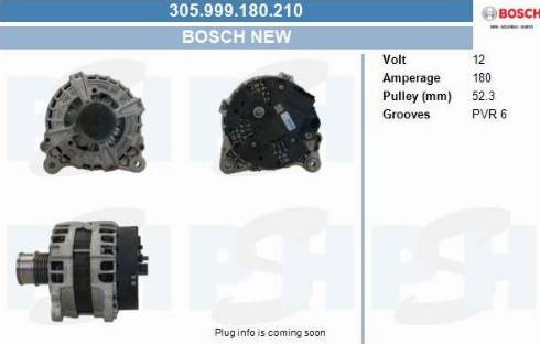 PSH 305.999.180.210 - Laturi inparts.fi