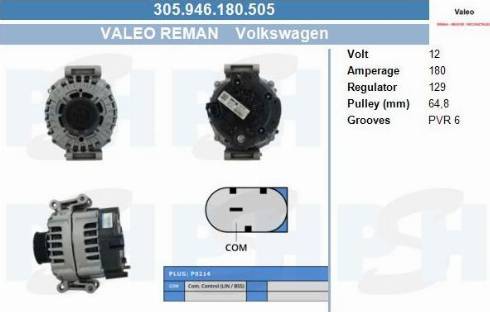 PSH 305.946.180.505 - Laturi inparts.fi