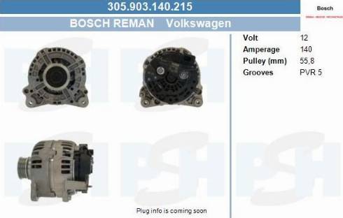 PSH 305.903.140.215 - Laturi inparts.fi