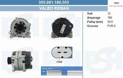 PSH 305.981.180.505 - Laturi inparts.fi