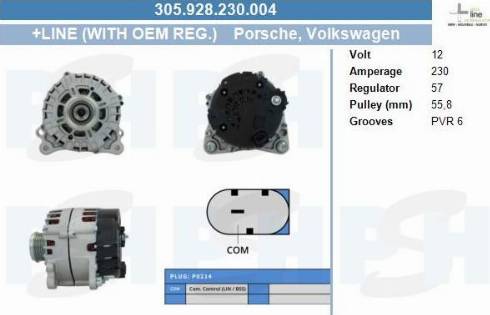 PSH 305.928.230.004 - Laturi inparts.fi