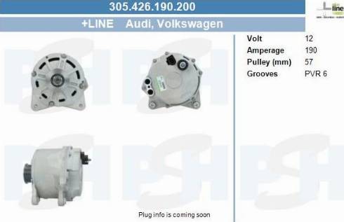 PSH 305.426.190.200 - Laturi inparts.fi