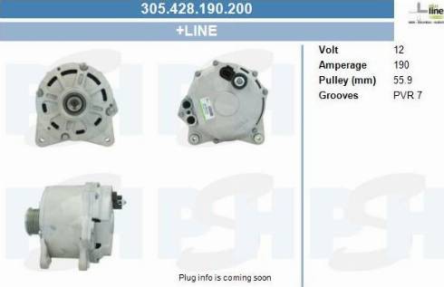 PSH 305.428.190.200 - Laturi inparts.fi