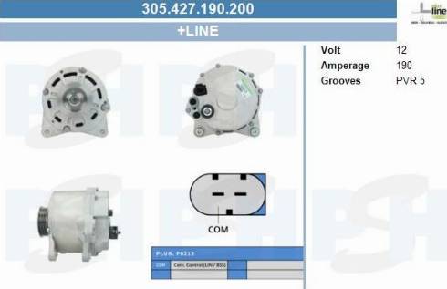 PSH 305.427.190.200 - Laturi inparts.fi