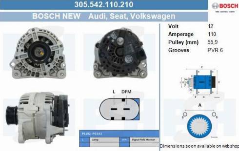 PSH 305.542.110.210 - Laturi inparts.fi