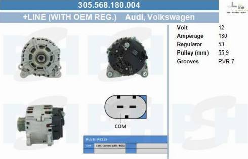 PSH 305.568.180.004 - Laturi inparts.fi