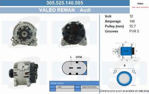 PSH 305.525.140.505 - Laturi inparts.fi