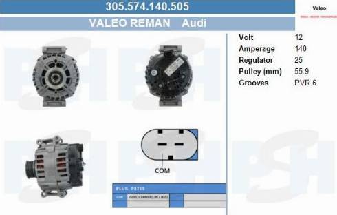 PSH 305.574.140.505 - Laturi inparts.fi