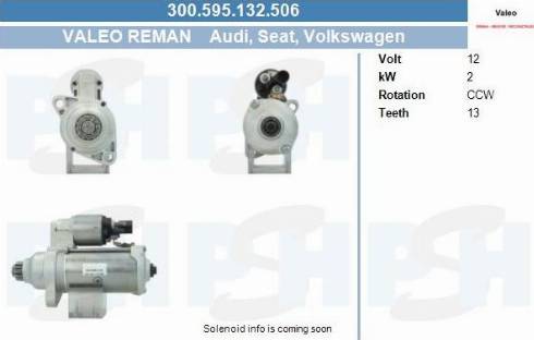 PSH 300.595.132.506 - Käynnistinmoottori inparts.fi
