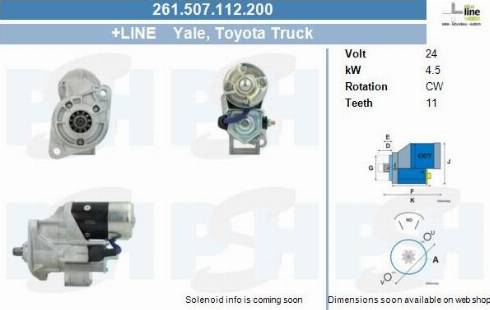 PSH 261.507.112.200 - Käynnistinmoottori inparts.fi