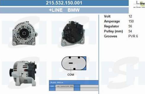 PSH 215.532.150.001 - Laturi inparts.fi