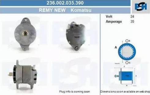 PSH 236.002.035.390 - Laturi inparts.fi