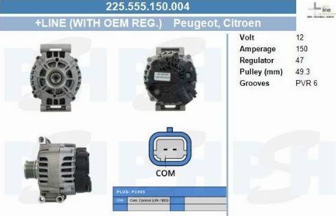 PSH 225.555.150.004 - Laturi inparts.fi