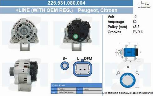 PSH 225.531.080.004 - Laturi inparts.fi