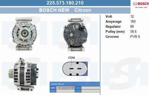 PSH 225.573.180.210 - Laturi inparts.fi