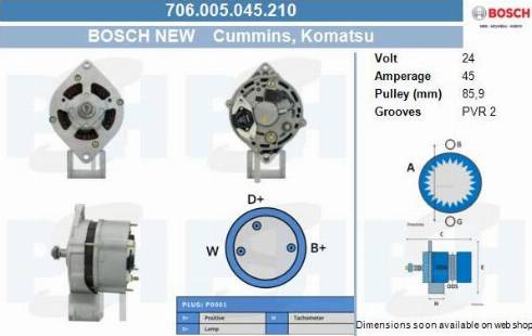 PSH 706.005.045.210 - Laturi inparts.fi