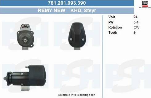 PSH 781.201.093.390 - Käynnistinmoottori inparts.fi