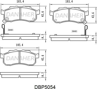 BOSCH 0 986 AB2 671 - Jarrupala, levyjarru inparts.fi