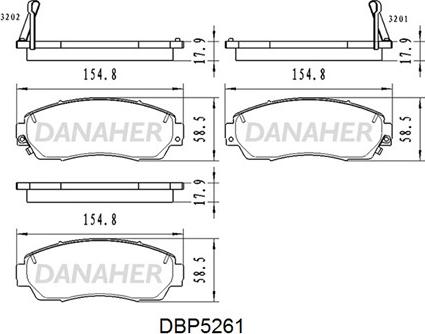 Japanparts JPA415 - Jarrupala, levyjarru inparts.fi