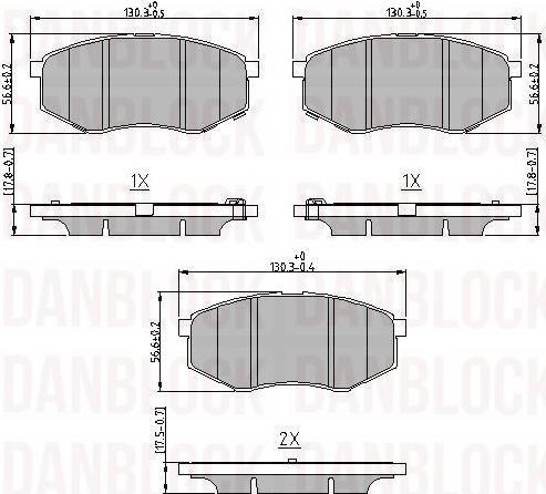 DAN-BLOCK DB 510978 - Jarrupala, levyjarru inparts.fi