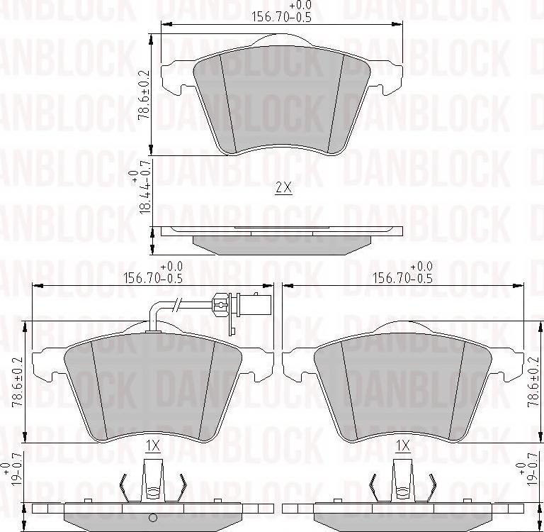 DAN-BLOCK DB 510475 - Jarrupala, levyjarru inparts.fi