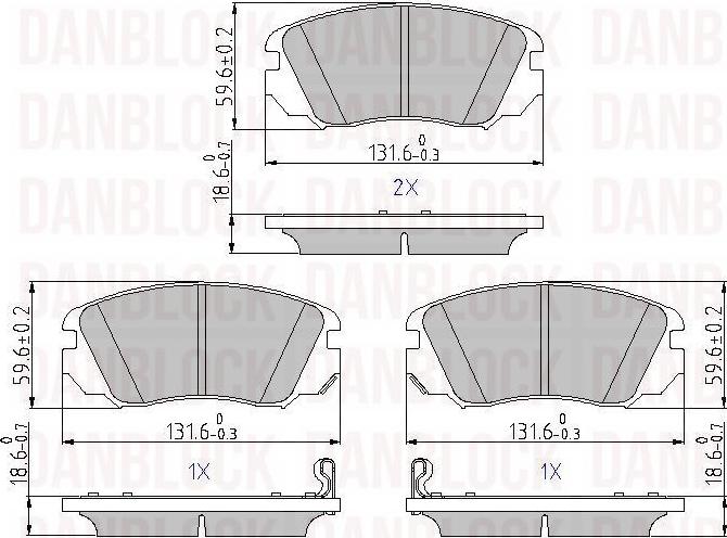 DAN-BLOCK DB 510660 - Jarrupala, levyjarru inparts.fi