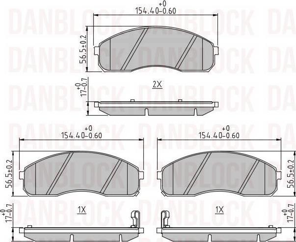 DAN-BLOCK DB 510827 - Jarrupala, levyjarru inparts.fi