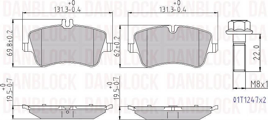 DAN-BLOCK DB 510395 - Jarrupala, levyjarru inparts.fi