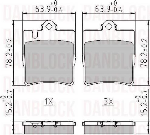 DAN-BLOCK DB 510361 - Jarrupala, levyjarru inparts.fi