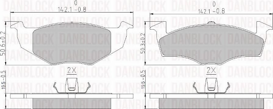 DAN-BLOCK DB 510308 - Jarrupala, levyjarru inparts.fi