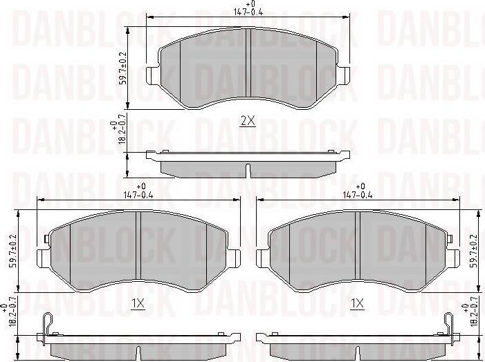 DAN-BLOCK DB 510247 - Jarrupala, levyjarru inparts.fi