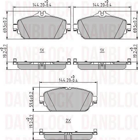 DAN-BLOCK DB 511187 - Jarrupala, levyjarru inparts.fi