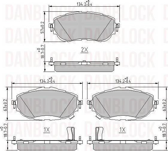 DAN-BLOCK DB 511174 - Jarrupala, levyjarru inparts.fi