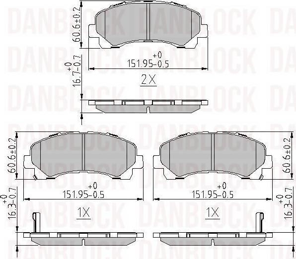 DAN-BLOCK DB 511310 - Jarrupala, levyjarru inparts.fi