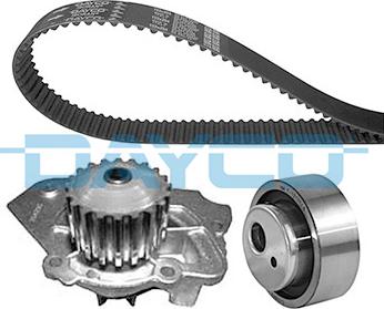 Dayco KTBWP1142 - Vesipumppu + jakohihnasarja inparts.fi