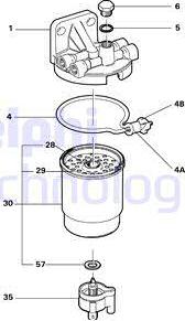 Delphi 5822075 - Polttoainesuodatin inparts.fi