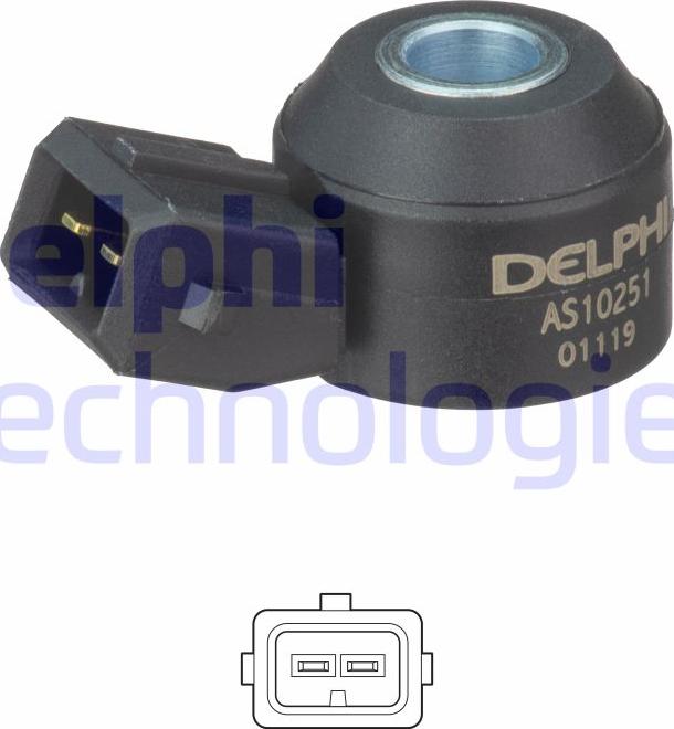 Delphi AS10251 - Nakutustunnistin inparts.fi