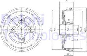 Delphi BF496 - Jarrurumpu inparts.fi