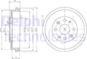 Delphi BF456 - Jarrurumpu inparts.fi