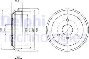 Delphi BF465 - Jarrurumpu inparts.fi