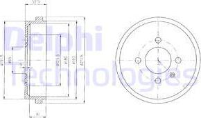 Delphi BF409 - Jarrurumpu inparts.fi