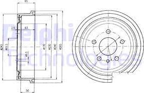 Delphi BF403 - Jarrurumpu inparts.fi