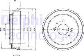 Delphi BF485 - Jarrurumpu inparts.fi