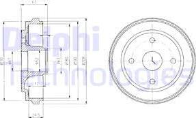 Delphi BF473 - Jarrurumpu inparts.fi