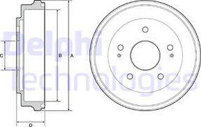 Delphi BF504 - Jarrurumpu inparts.fi