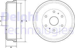 Delphi BF505 - Jarrurumpu inparts.fi