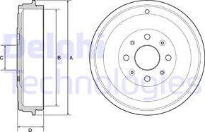 Delphi BF503 - Jarrurumpu inparts.fi