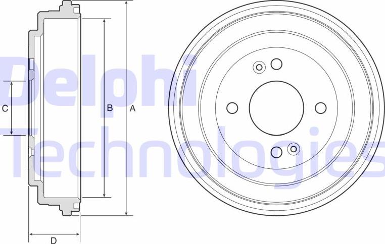 Delphi BF580 - Jarrurumpu inparts.fi