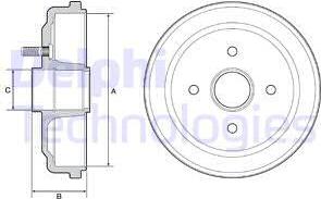 Delphi BF535 - Jarrurumpu inparts.fi